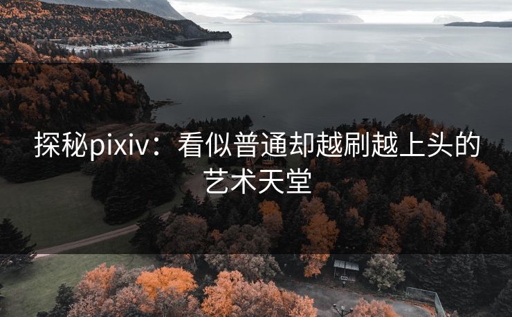 探秘pixiv：看似普通却越刷越上头的艺术天堂-第1张图片-p站助手短视频 - p站搬运工影视网
